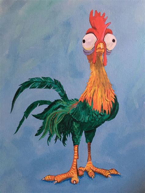 Rooster Confusionmoana Disney Hei Hei Etsy