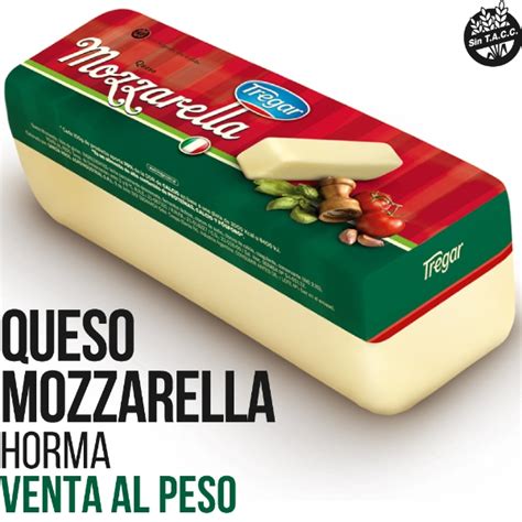 QUESO TREGAR MOZZARELLA HORMA X KG Super MaMi