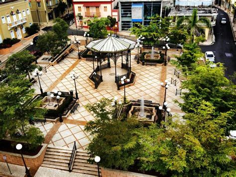 Barranquitas PR Plaza Beautiful Islands Beautiful Places Wood Bench