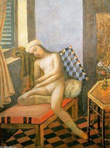 Nude With A Silk Scarf 1982 By Balthus Balthasar Klossowski 1908