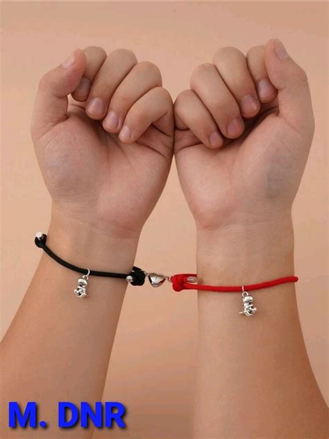 Pulseras D O Para Parejas O Amistad Con Im N De Coraz N Env O Gratis