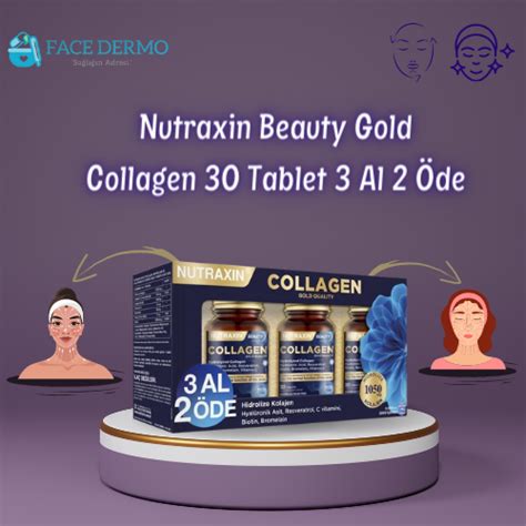 Nutraxin Beauty Gold Collagen Tablet Al De Nutraxin