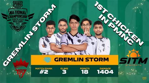 Gremlin Storm 1st CHICKEN In PMNC Final Gremlin Storm VS TRZ Esports