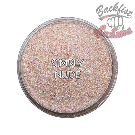 Nude Glitter Etsy