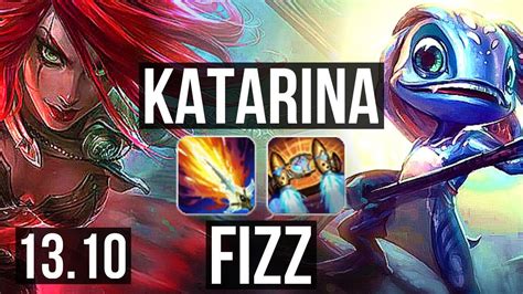 Katarina Vs Fizz Mid 8 1 4 Legendary 300 Games Kr Master 13