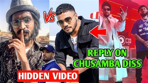 EMIWAY VS RAFTAAR J HIND REPLY ON EMIWAY CHUSAMBA DISS KR NA HIDDEN