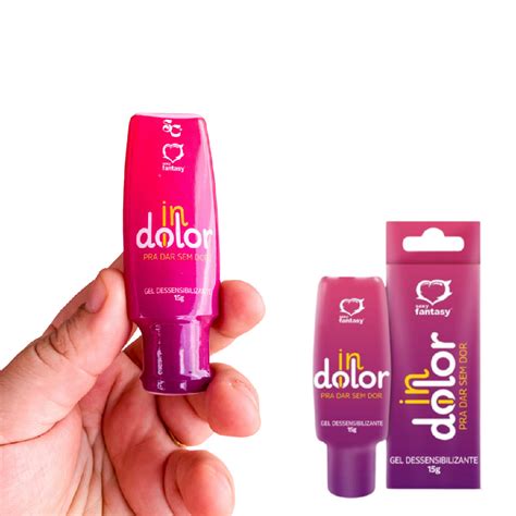 Gel Lubrificante InDolor Para Desconforto Anal Sexy Fantasy Shopee Brasil