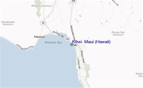 Kihei Maui Hawaii Tide Station Location Guide