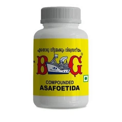 Bg Spicy G Organic Compounded Asafoetida Hing Powder Packaging Type