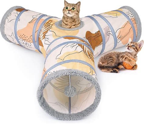 Amazon Glittme Cat Tunnel Way Cat Tunnels For Indoor Cats With