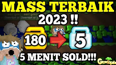 Ez Sold Mass Terbaik Dengan Modal Wl Growtopia Indonesia