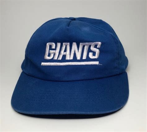 90’s New York Giants Team NFL Snapback Hat – Rare VNTG