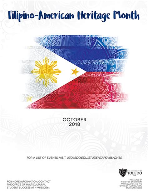 Filipino Heritage month poster | UToledo News