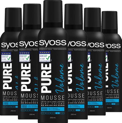 Syoss Pure Volume Styling Mousse Haarmousse Haarstyling