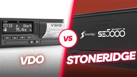 Stoneridge Vs Vdo Comparativa De Tac Grafos Digitales Para El