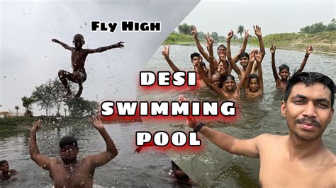 Desi Swimming Pool Village Abhayup Vlogs Youtube