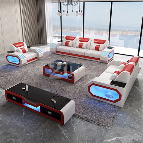 Buy Comfortable Modern Lounge Furniture South Africa Leather Sofa Set