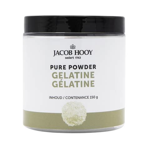 Gelatine Pure Powder 150 Gram Jacob Hooy