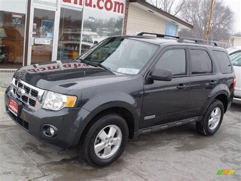 2008 Black Pearl Slate Metallic Ford Escape Xlt 25841717 Photo 5 Car Color