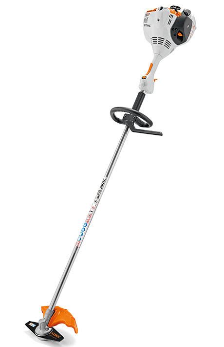 Stihl 36 Volt Li Ion Cordless Straight Shaft String Trimmer — Cutting