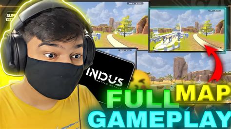 Indus Battle Royal Full Map Gameplay In Min Indus Game New Gameplay