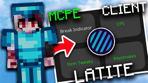 NEW MCPE CLIENT BETTER THAN Onix Client Latite Client KEYSTOKES