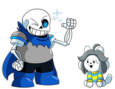 Underswap Sans And Temmie By Minusbrush On Deviantart