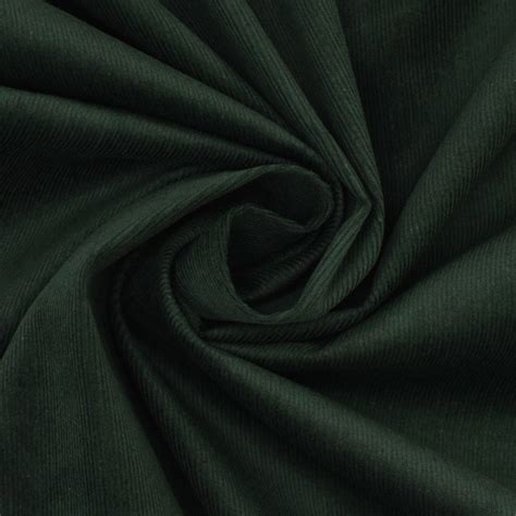 Tissu Velours C Tel Milleraies Stretch Vert Sapin Tissus Hemmers