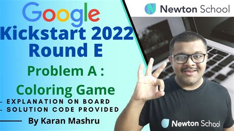 Google Kickstart Round E 2022 Problem A Coloring Game Solution In