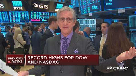 Dow Nasdaq Open At Record High