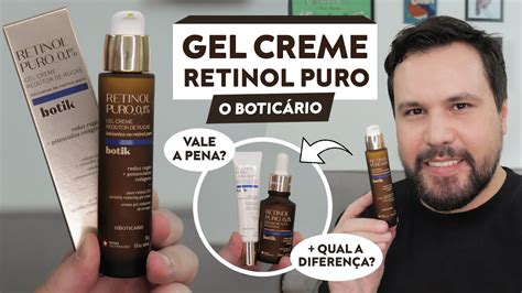 Retinol Puro Botik Gel Creme Redutor De Rugas O Botic Rio Resenha Youtube