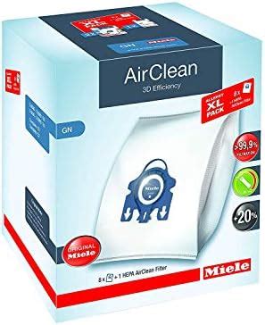 Miele Airclean D Efficiency Dust Bag Type Gn Allergy Xl Pack Bags