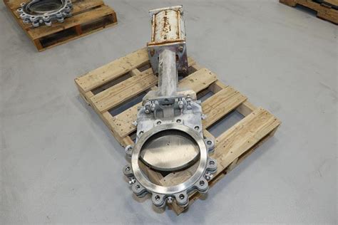 Used Fabri Valve Air Operated Knife Gate Valve For Sale At