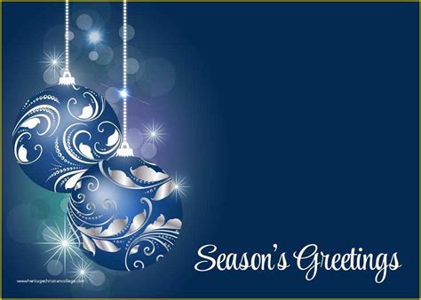 Seasons Greetings Card Templates Free Of Whimsy Hanging ornaments ...