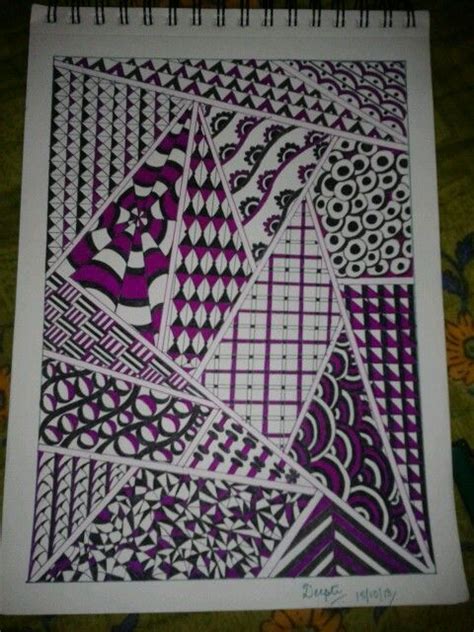 Zendoodle Patterns Made By Me Zen Doodle Doodle Art Doodles