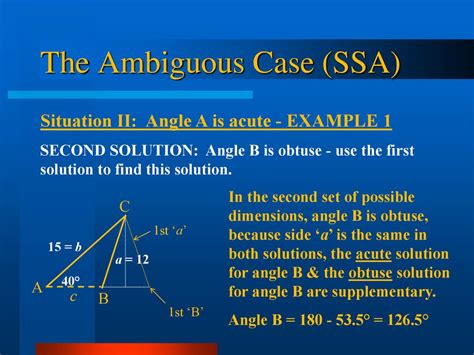 The Law Of Sines Ppt Download