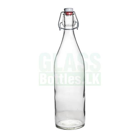 Swing Top Glass Bottle 1000ml Flint Premium Quality Shop Now