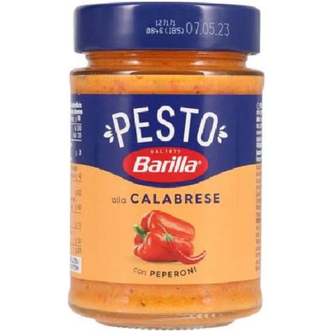 BARILLA PESTO 190G CALABRESE - Scotts Supermarket