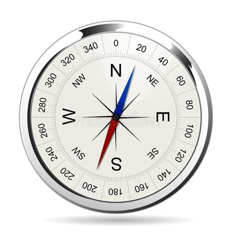 Compass Silver Royalty Free Stock Images - Image: 34574249