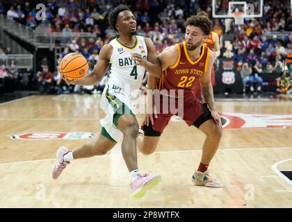 Iowa State Guard Jaren Holmes Scores On A Three Point Basket