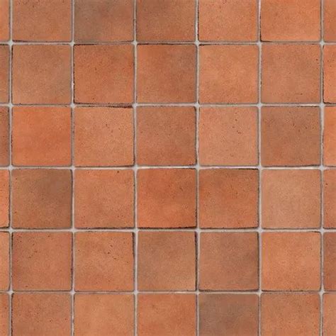 Exterior Terracotta Clay Floor Tiles For Flooring Size Medium At