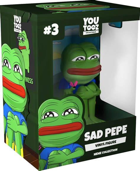 Amazon Youtooz Sad Pepe Inch Vinyl Figure Collectible Limited