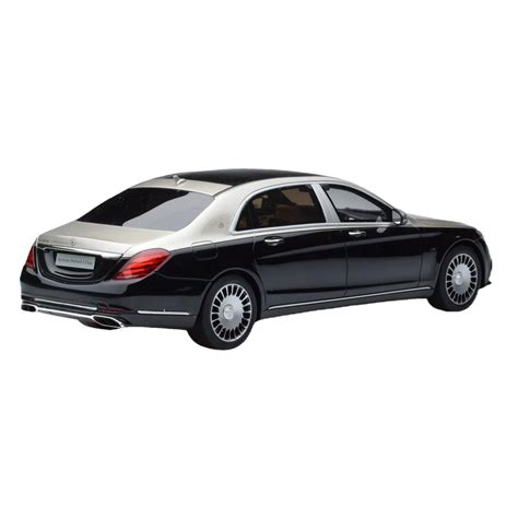 Macheta Auto Ottomobile Rasina Mercedes Maybach S600 Negru Argintiu