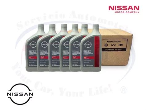 Kit 6 Lts Aceite Cvt Caja Automatica Ns 3 Original Nissan Envío gratis