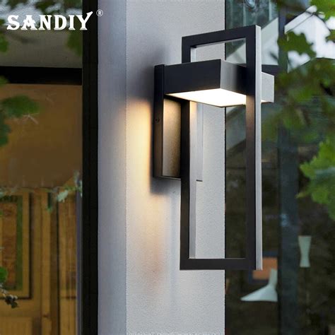 Sandiy Lampe Murale Ext Rieure Imperm Able L Eau Luminaire Moderne De