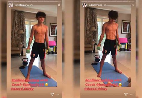 All Grown Up Jodi Sta Maria S Son Thirdy Surprises With Toned Body