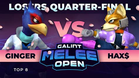 Galint Melee Open Spring Edition Ginger Falco Vs Hax Fox Top