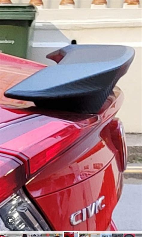 Honda Civic Fc Rear Spoiler Car Accessories Accessories On Carousell