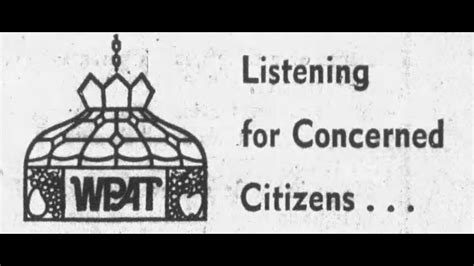 Wpat Radio Newsman Calls Us Congressmans Office 1973 Youtube