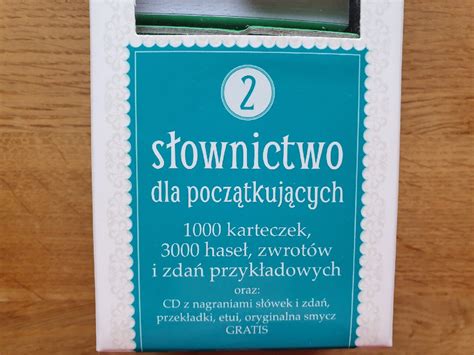 Angielski w karteczkach fiszki dla początkujących Gdynia Kup teraz